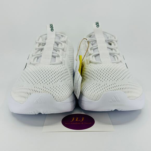 Adidas Men's Cloudfoam Comfy EL Casual Slip On Sneakers White IH3610 Size 7.5 - Picture 2 of 12